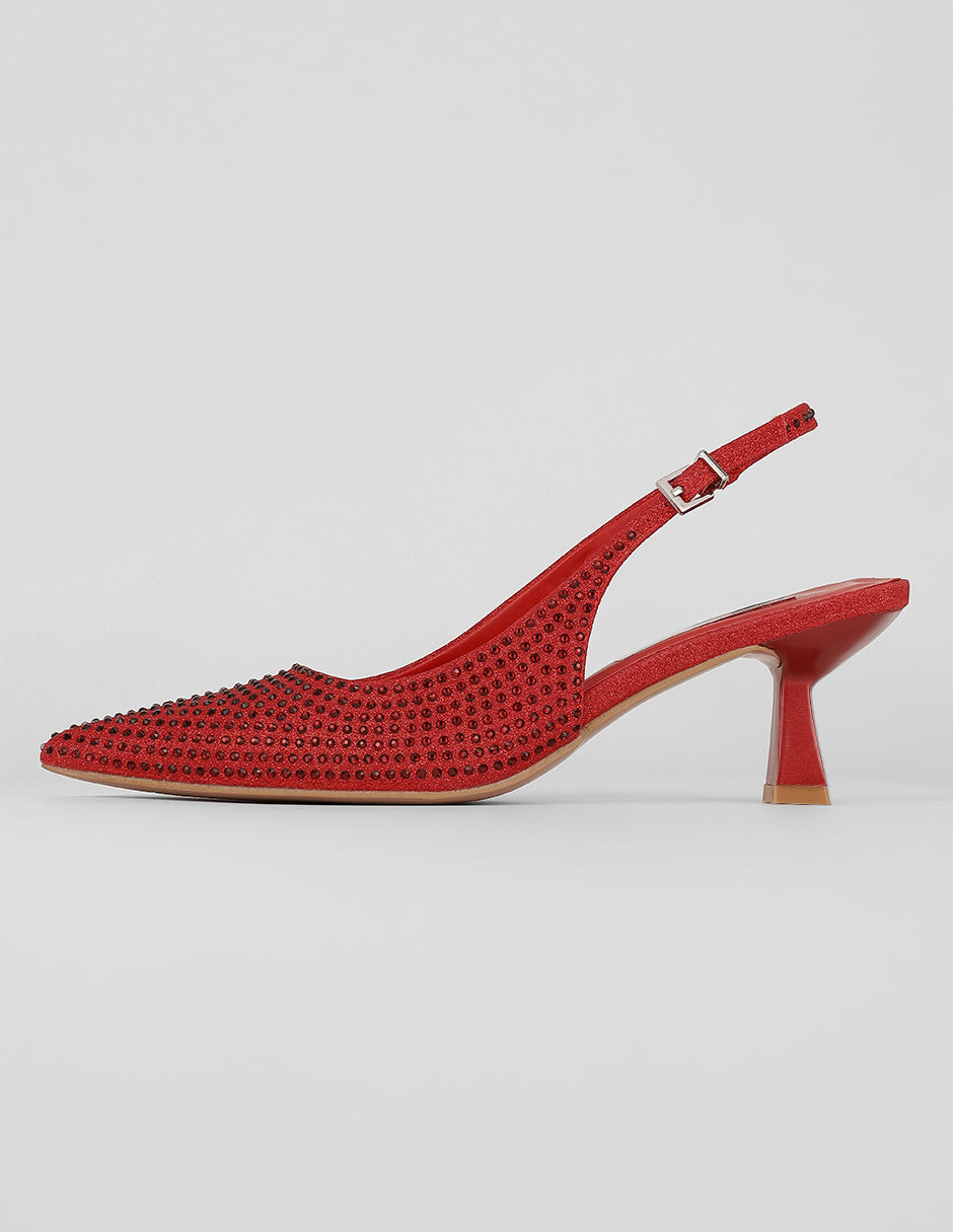 Zapatillas Exterior Sintético Color Rojo Para Mujer De RBCOLLECTION