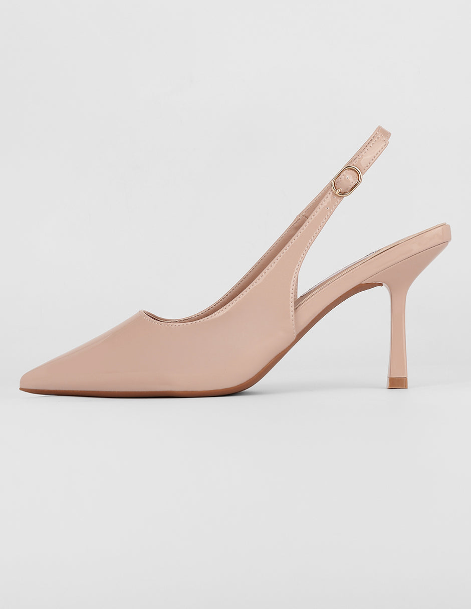 Zapatillas Exterior Charol Color Beige Para Mujer De RBCOLLECTION