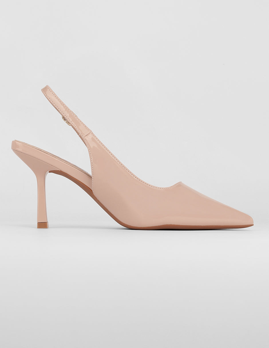 Zapatillas Vera en Charol – Beige