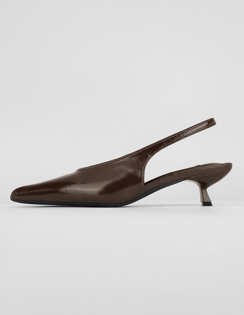 Zapatillas Exterior Piel vegana Color Café Para Mujer De RBCOLLECTION
