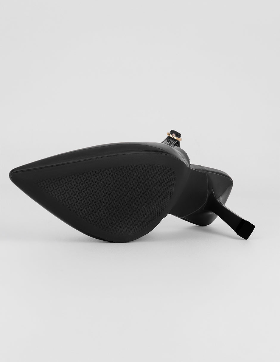 Zapatillas Vera en Charol – Negro