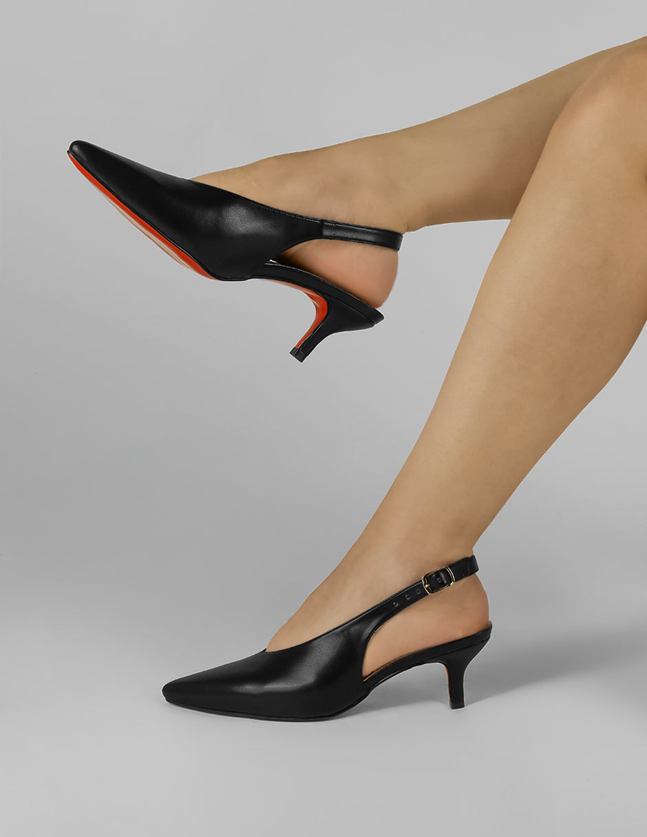 Zapatillas Rowe en Piel vegana – Negro