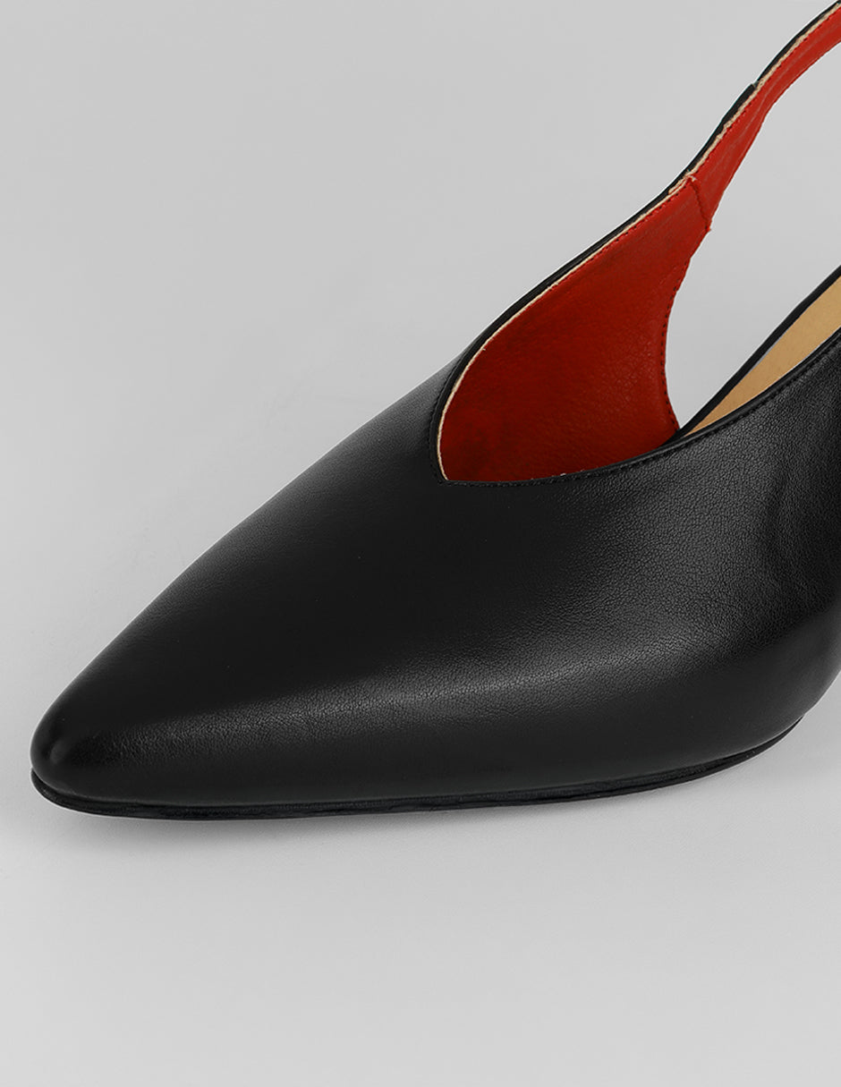 Zapatillas Rowe en Piel vegana – Negro