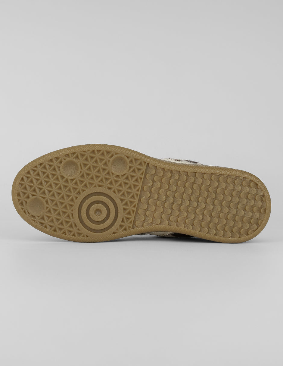 Tenis con cordones Jolene en Textil – Café