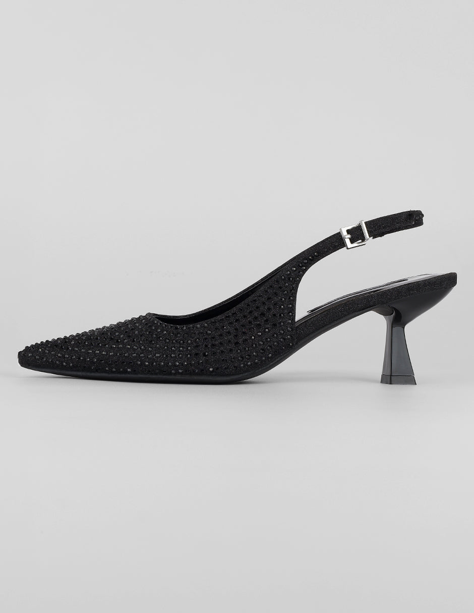 Zapatillas Exterior Sintético Color Negro Para Mujer De RBCOLLECTION