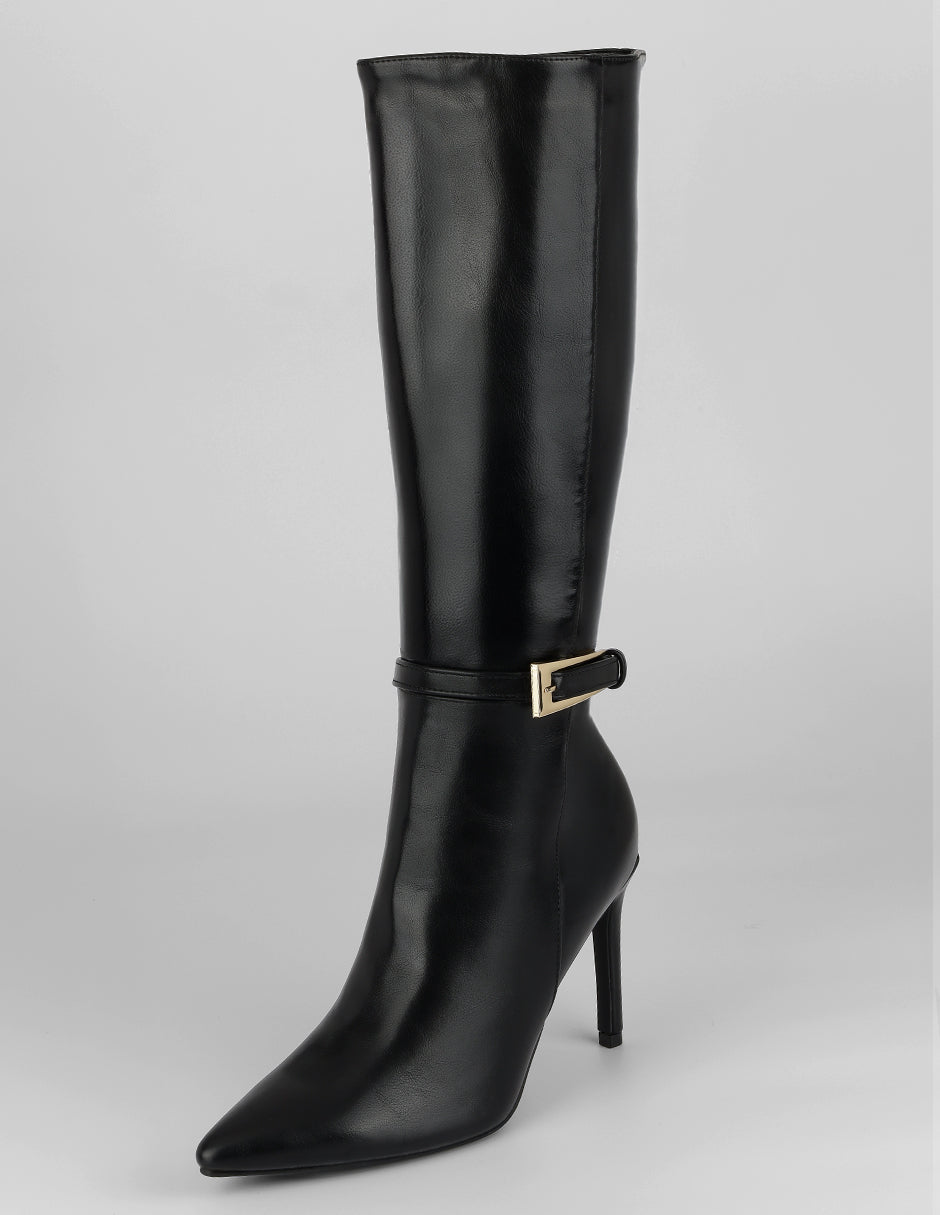 Botas altas Celine en Piel vegana – Negro
