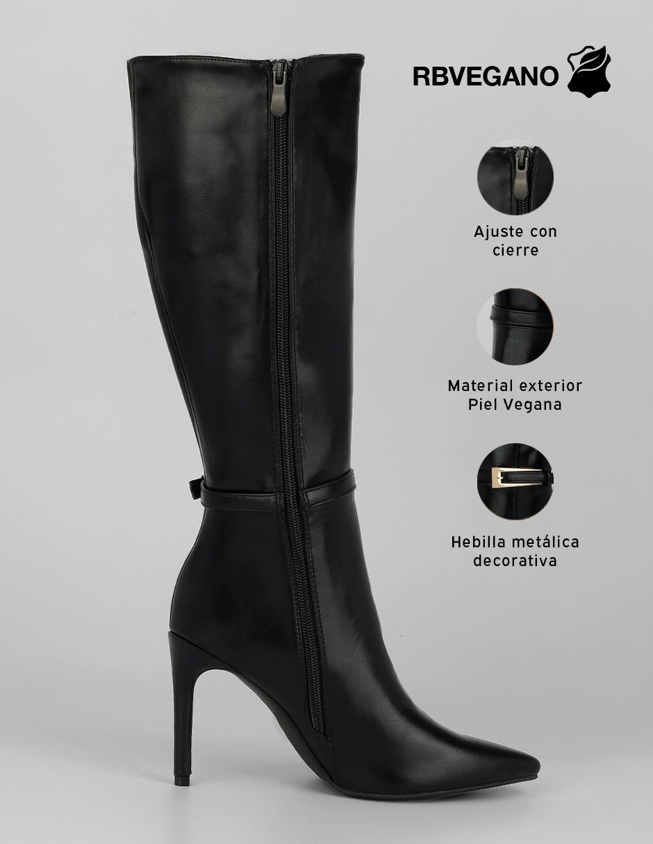 Botas altas Celine en Piel vegana – Negro