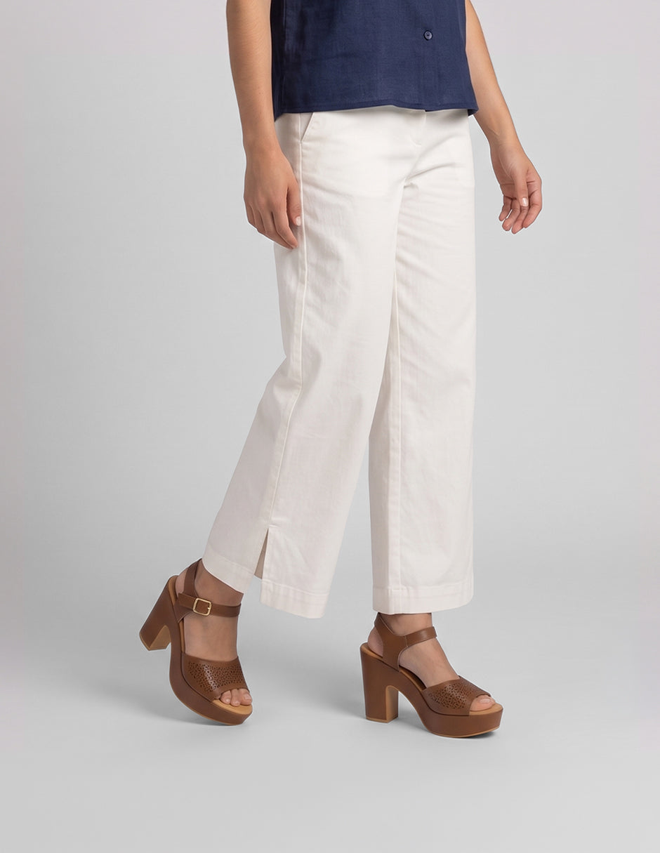 Sandalia con tacón Classy en Sintético – Café