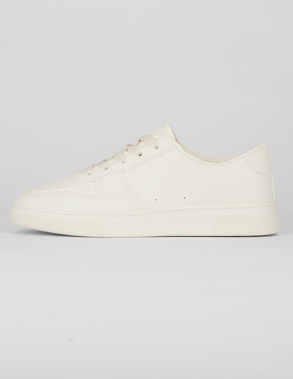 Tenis con cordones Exterior Piel vegana Color Late Para Mujer De RBBASICS