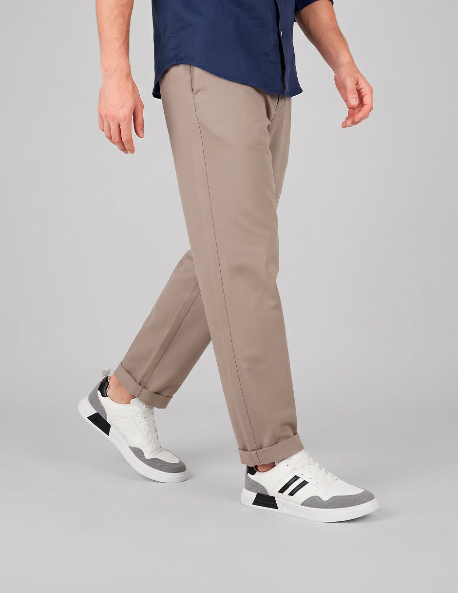 Tenis con cordones Caliza en Sintético – Blanco