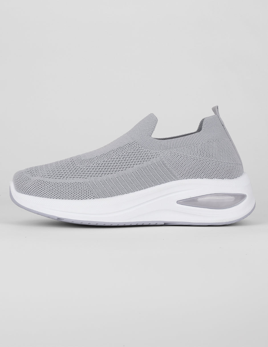 Zapatos de confort Exterior Textil Color Gris Para Mujer De RBMOVE