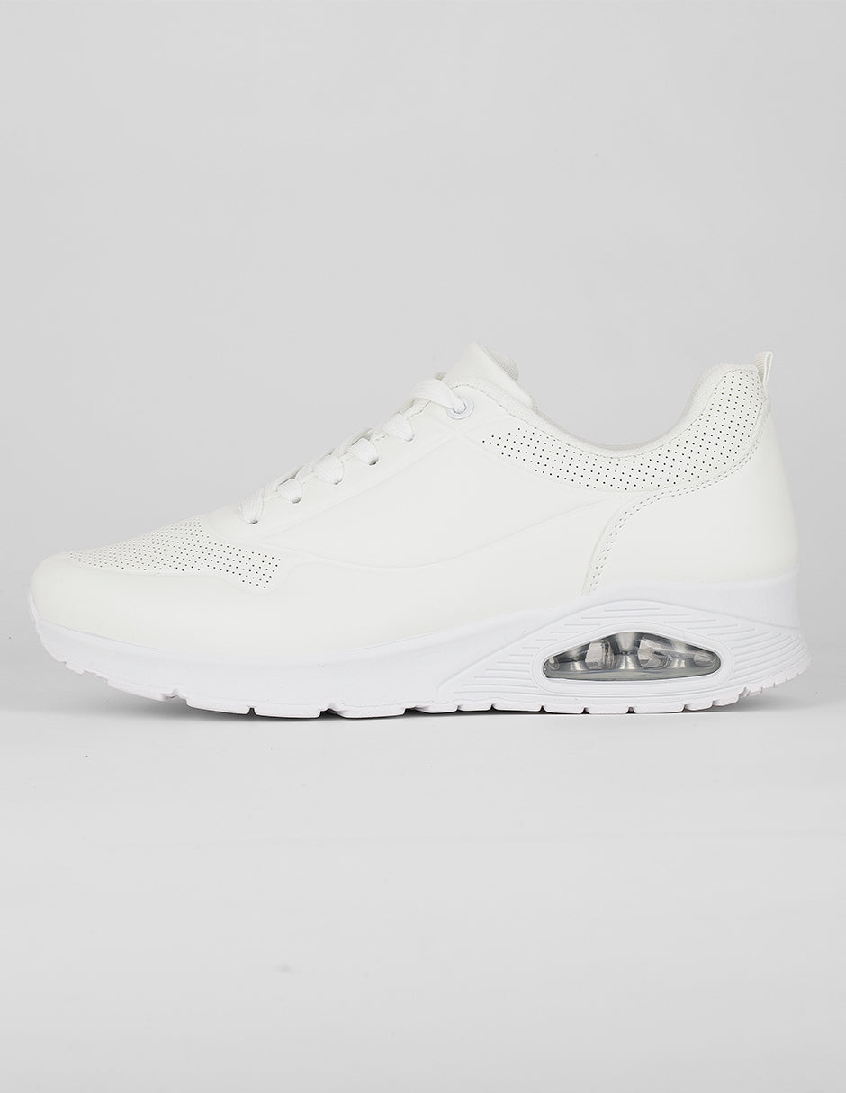Tenis para entrenamiento Exterior Sintético Color Blanco Para Hombre De RBBASICS