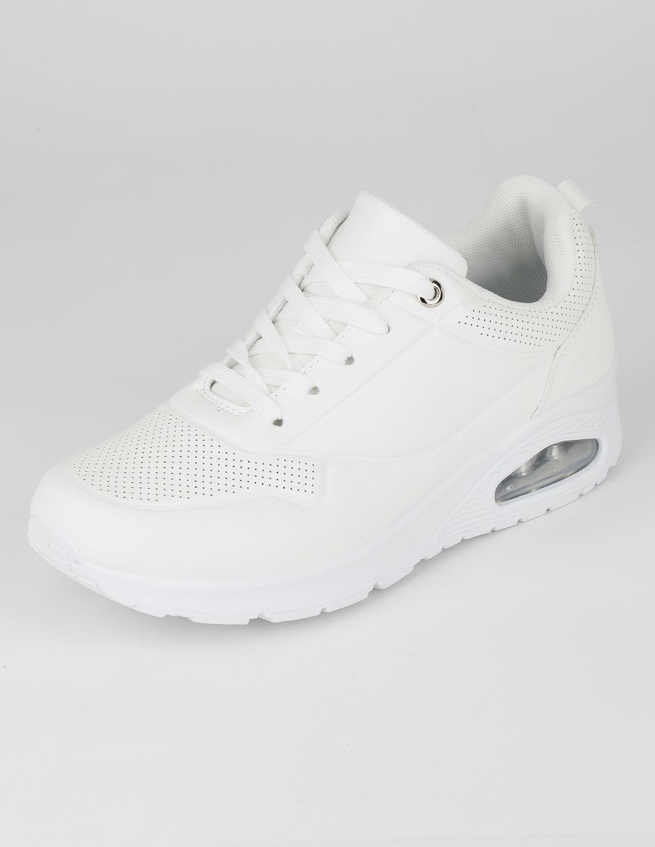 Tenis para entrenamiento  Matal en Sintético – Blanco