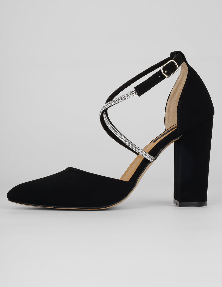 Zapatillas Exterior Textil Color Negro Para Mujer De RBCOLLECTION