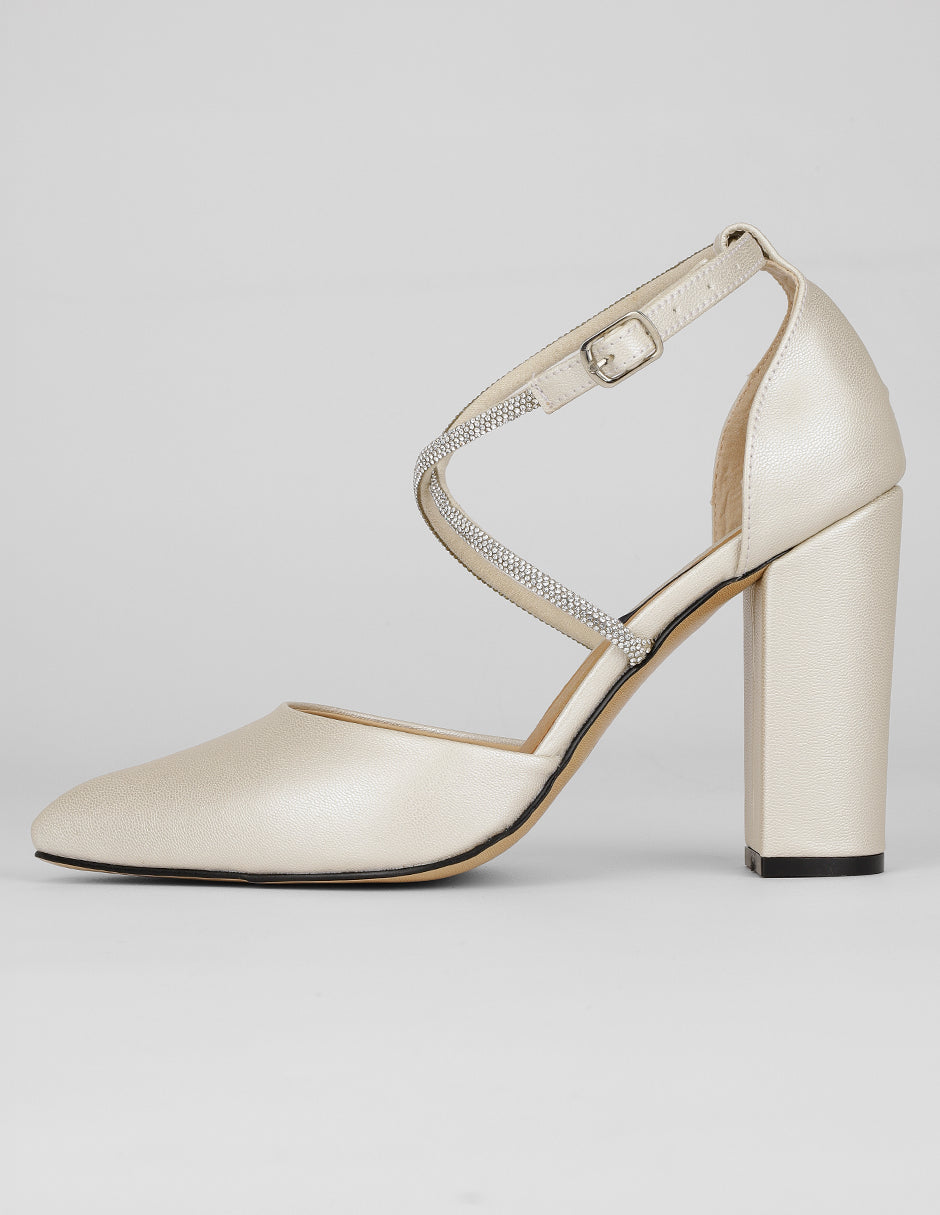 Zapatillas Exterior Piel vegana Color Plata Para Mujer De RBCOLLECTION