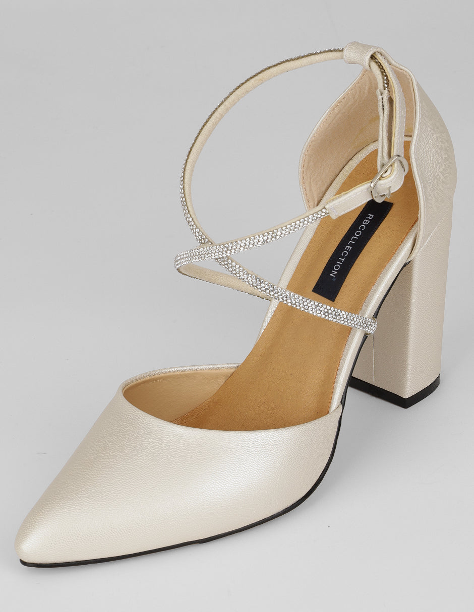 Zapatillas Dans en Piel vegana – Plata