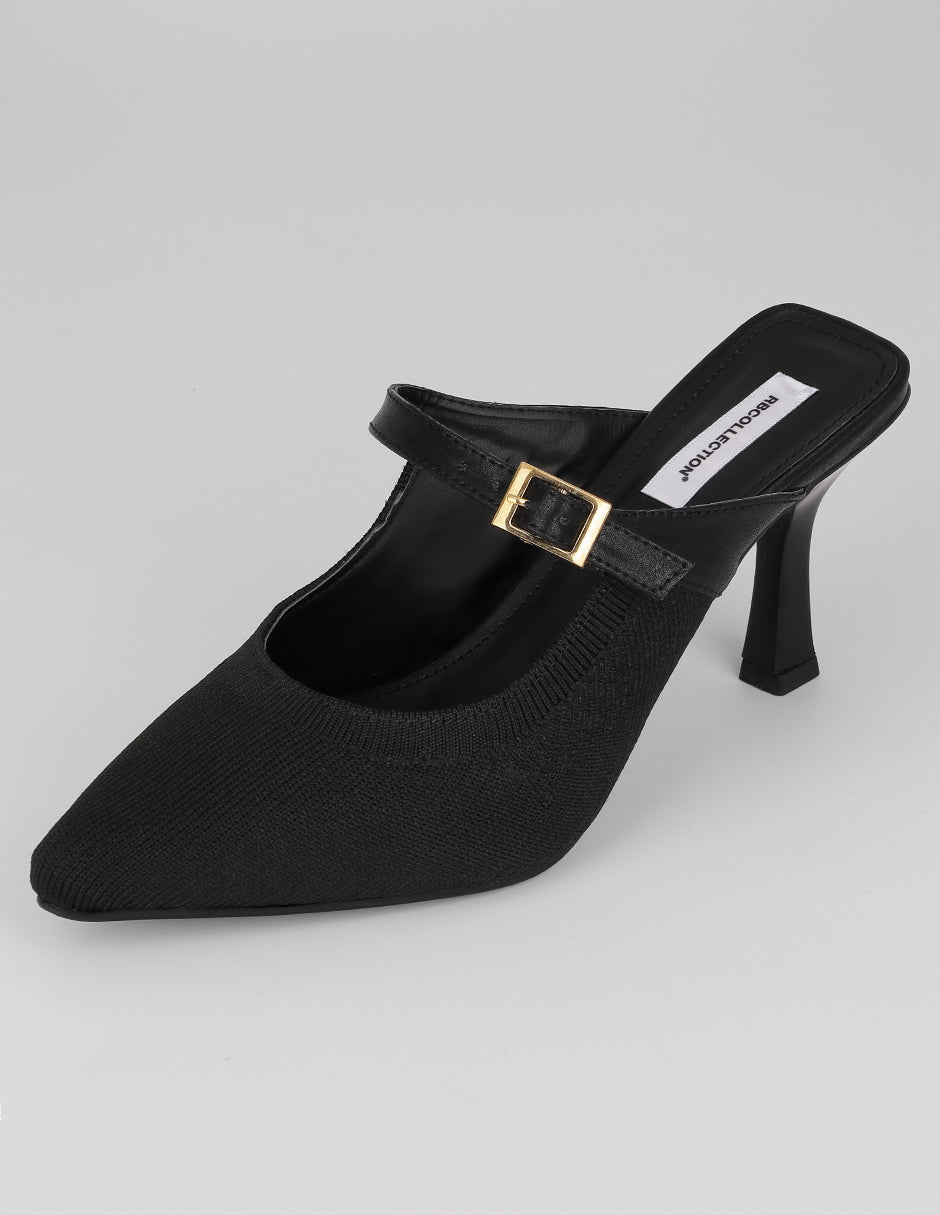 Zapatillas Simone en Textil – Negro