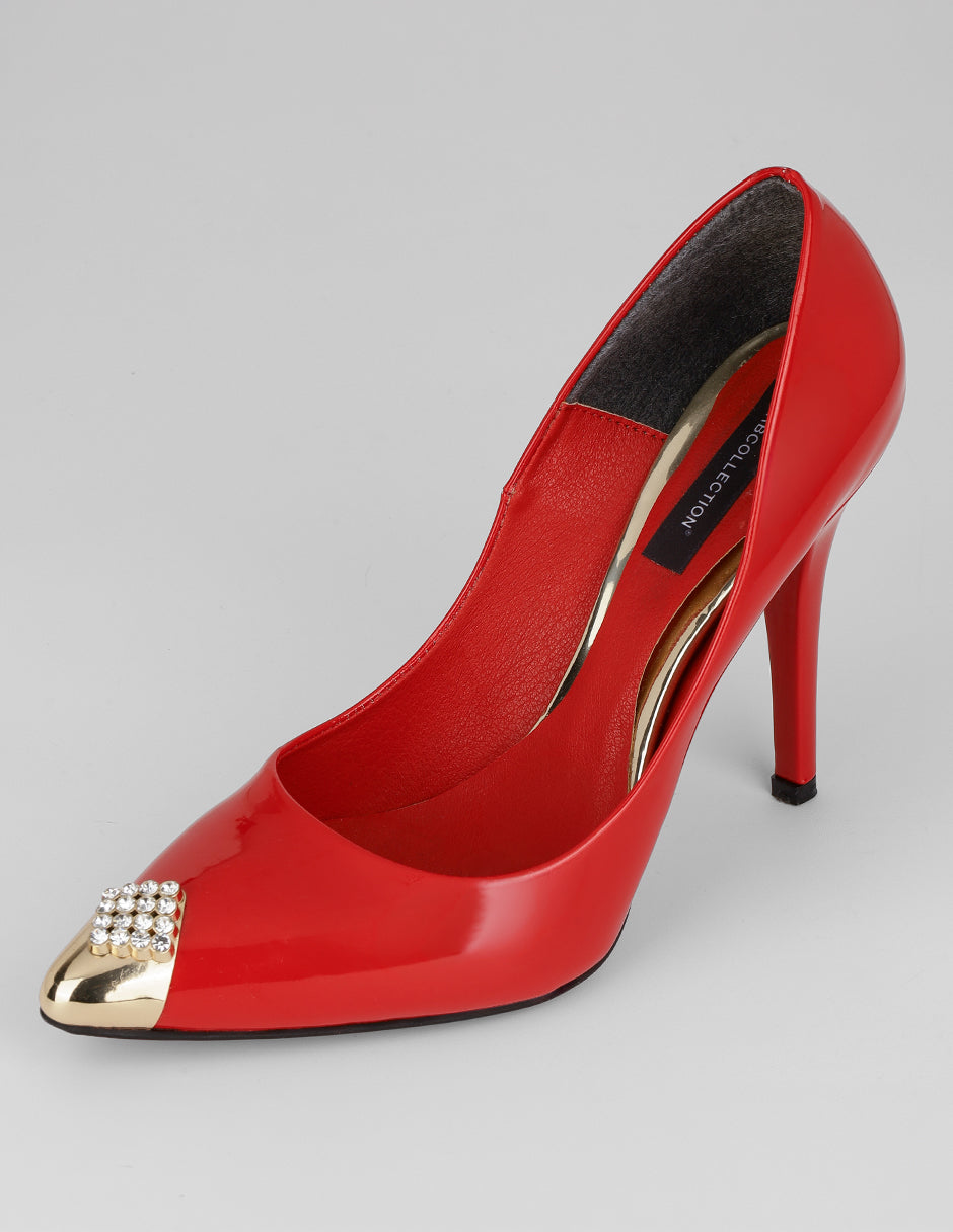 Zapatillas Candy en Charol – Rojo