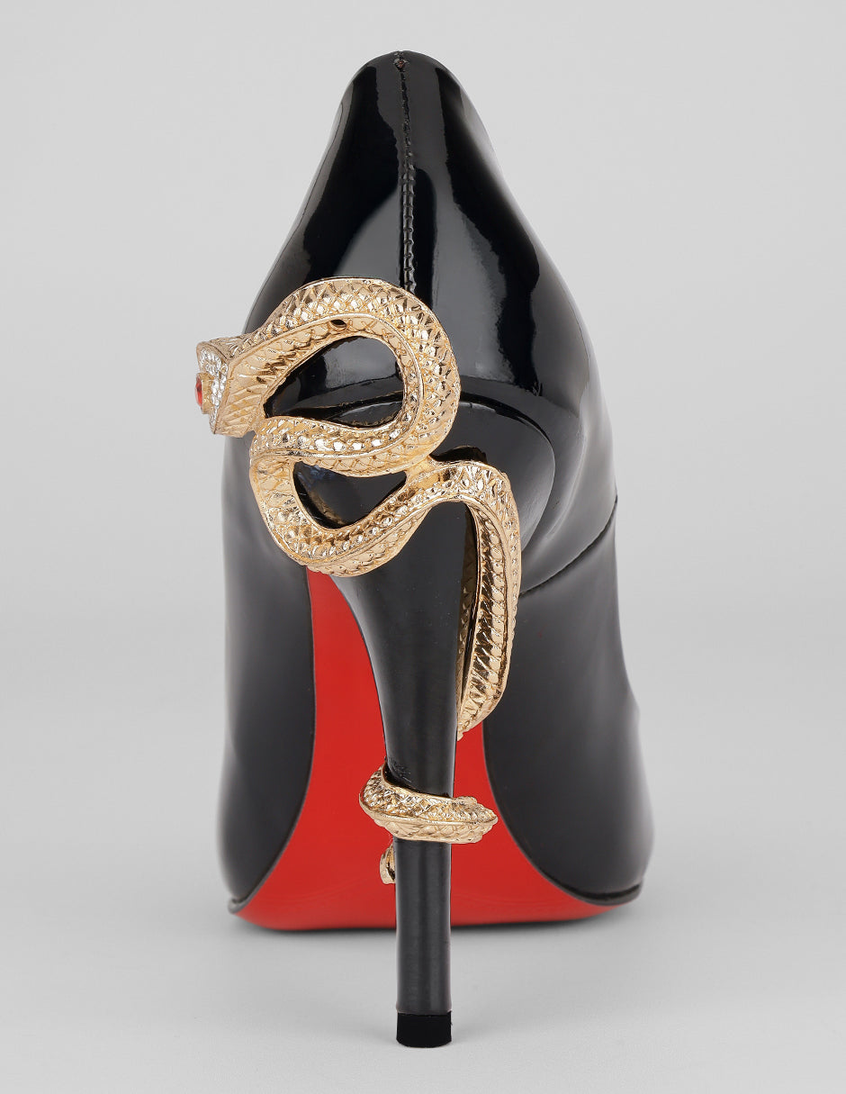 Zapatillas Edén en Charol – Negro