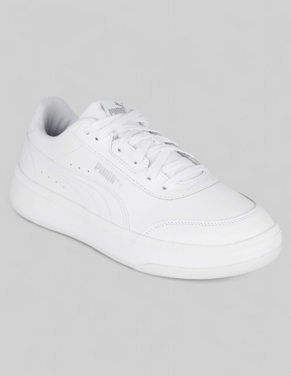 Tenis con cordones Exterior Piel Vegana Color Blanco Para Mujer De Puma