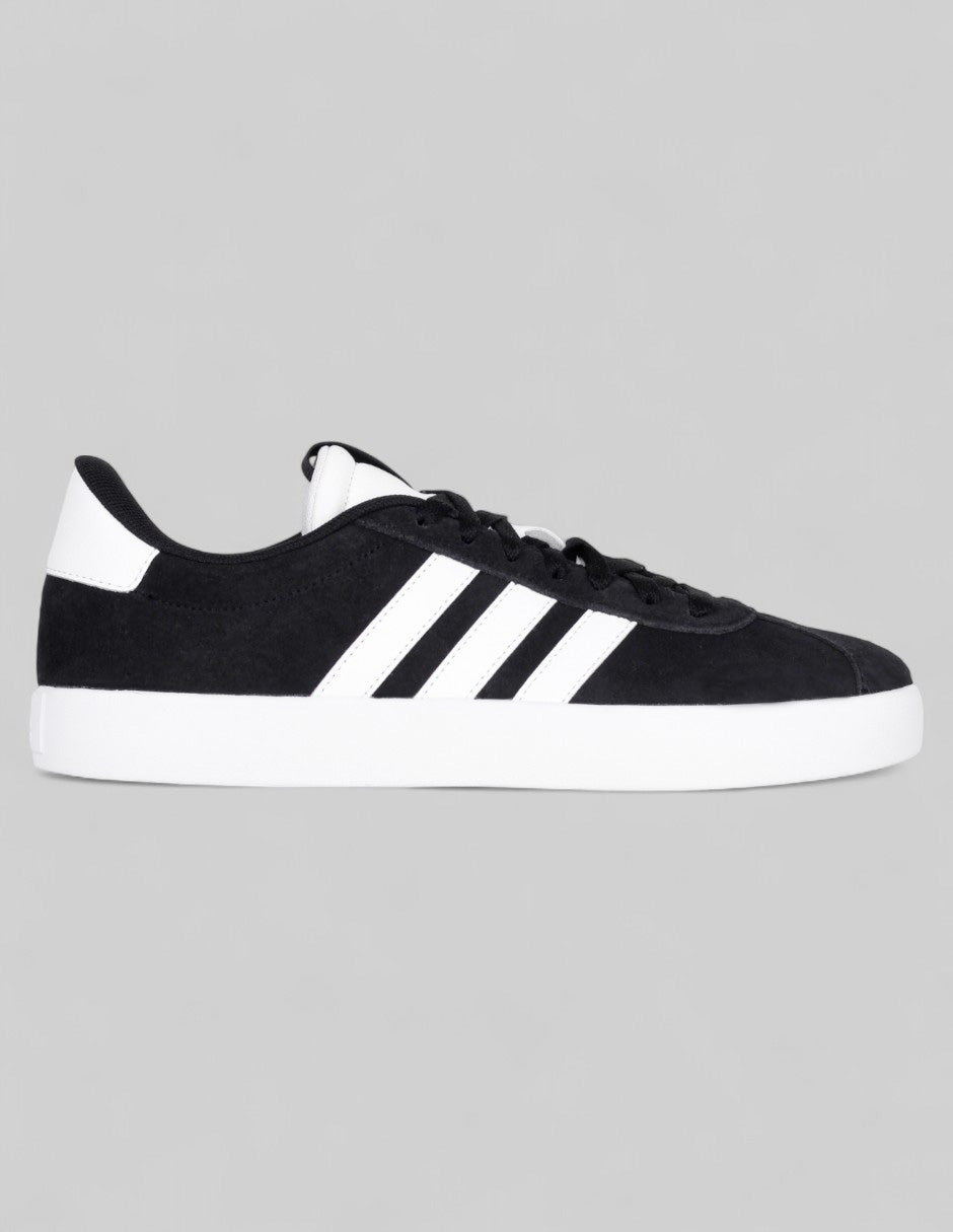 Tenis con cordones  VL Court en Piel Vegana de Adidas – Negro