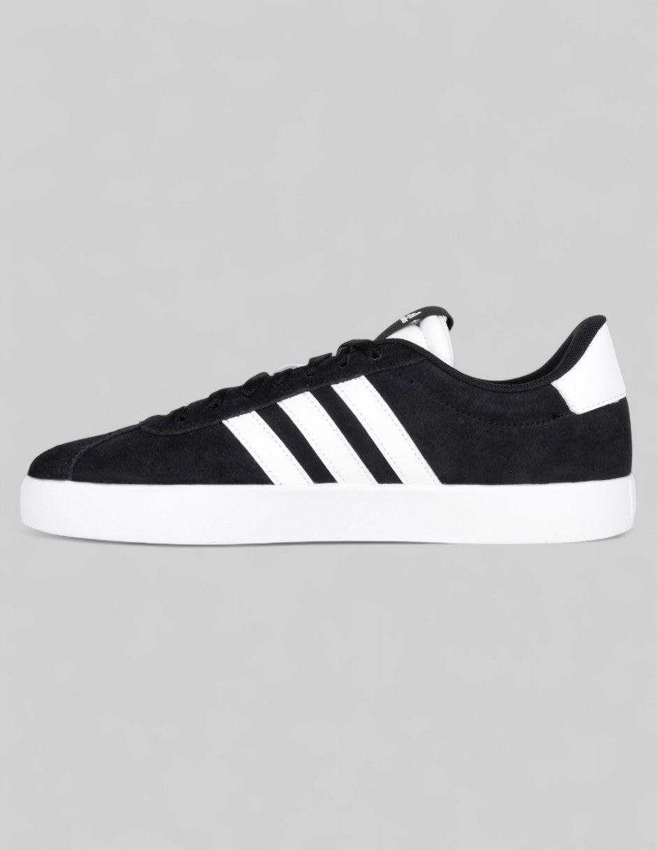 Tenis con cordones  VL Court en Piel Vegana de Adidas – Negro