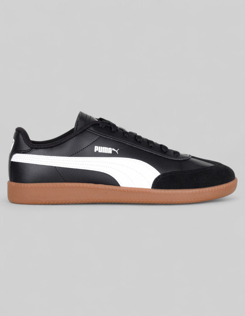 Tenis con cordones  9-t en Piel Vegana de Puma – Negro