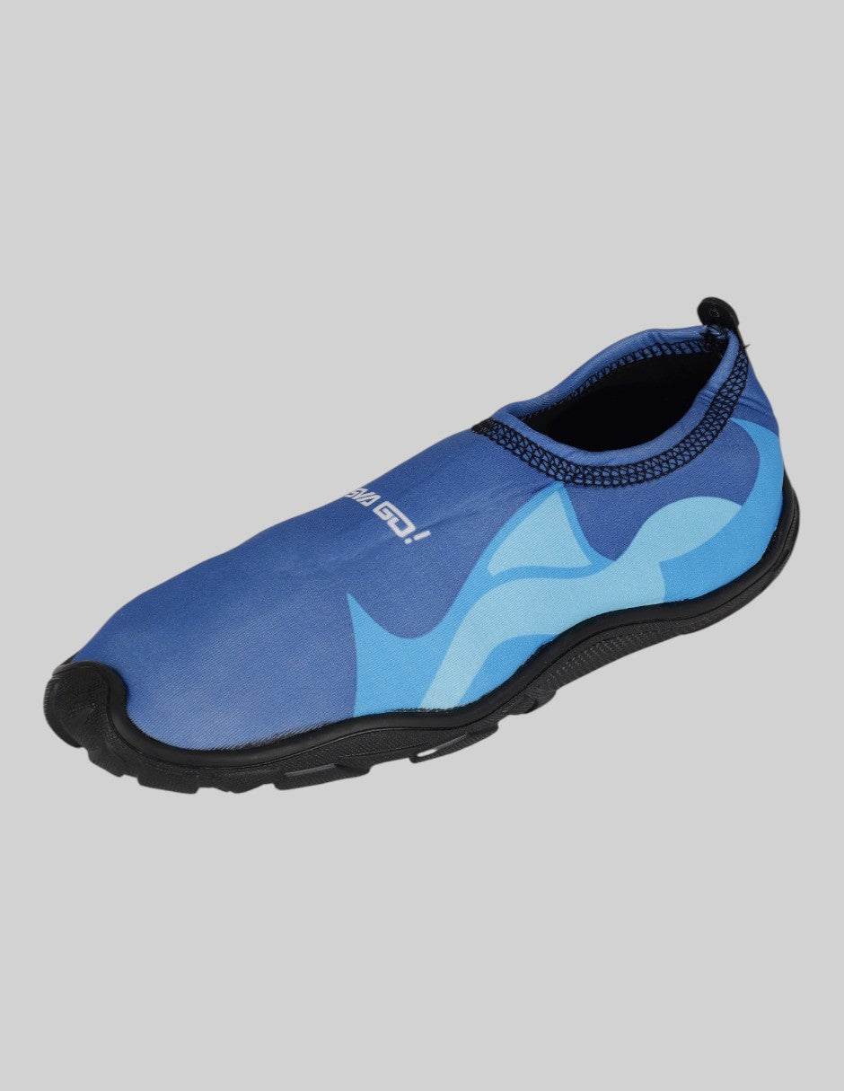 Calzado para natación  TIBURÓN en Textil – Azul