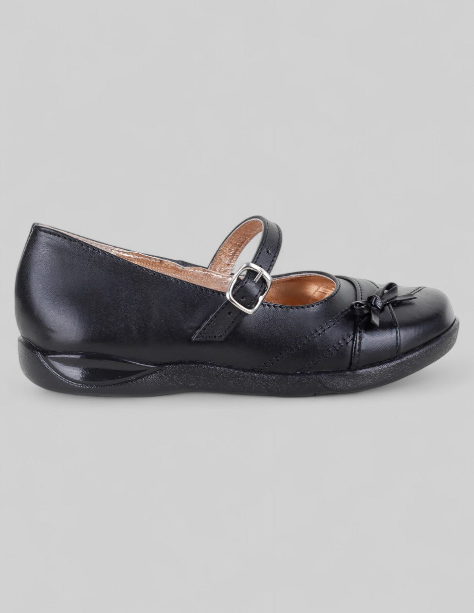 Escolar Kids  en Piel – Negro