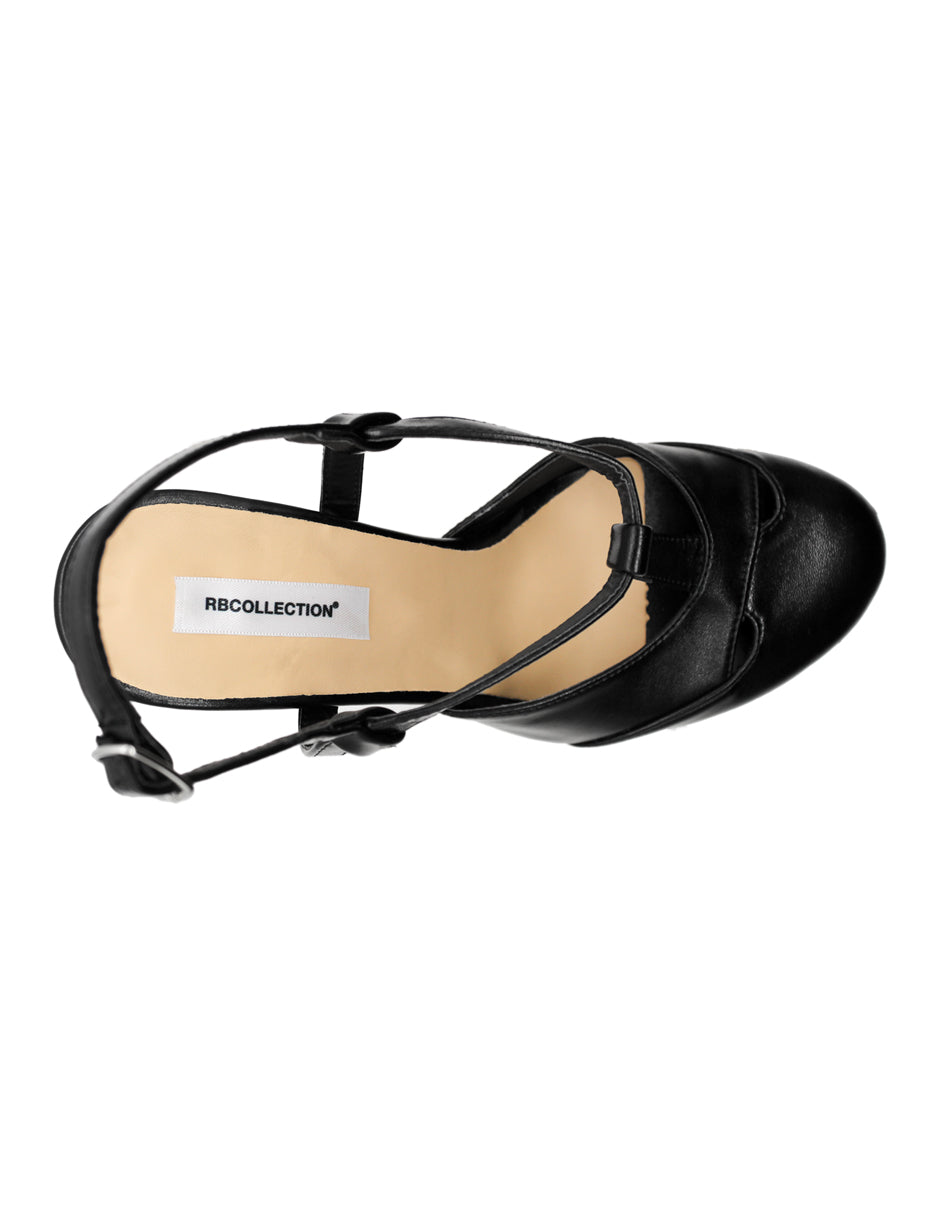 Zapatillas Sassy Exterior Sintético Color Negro Para Mujer De RBCOLLECTION