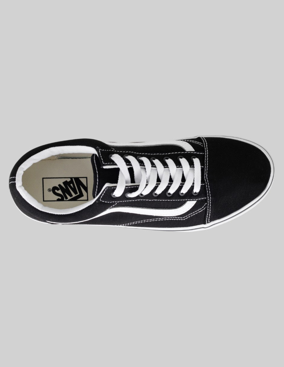 Tenis con cordones  Old Skool en Textil de Vans – Negro