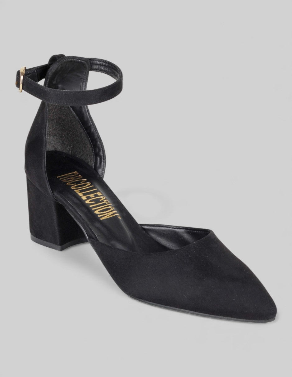 Zapatillas Lady en Textil – Negro