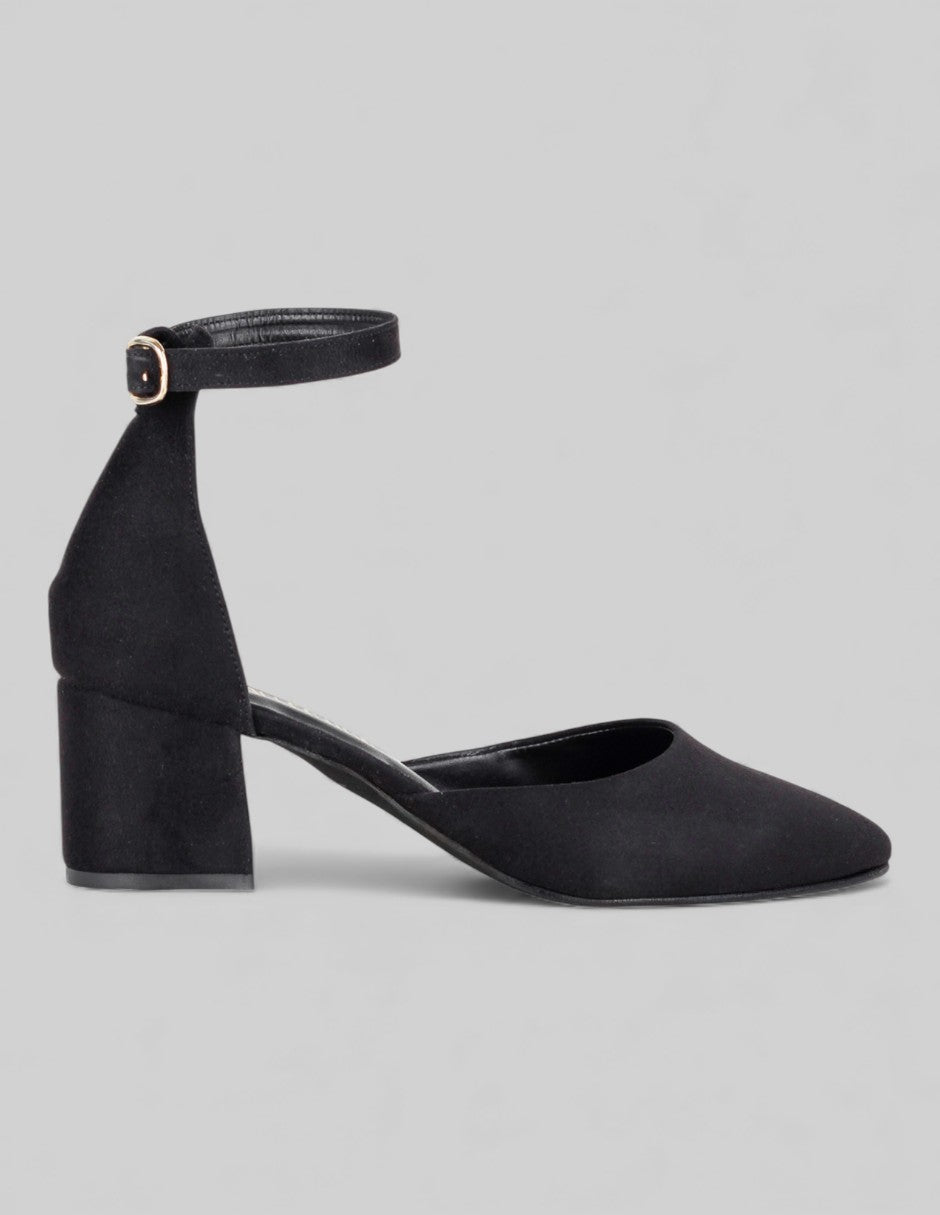 Zapatillas Lady en Textil – Negro