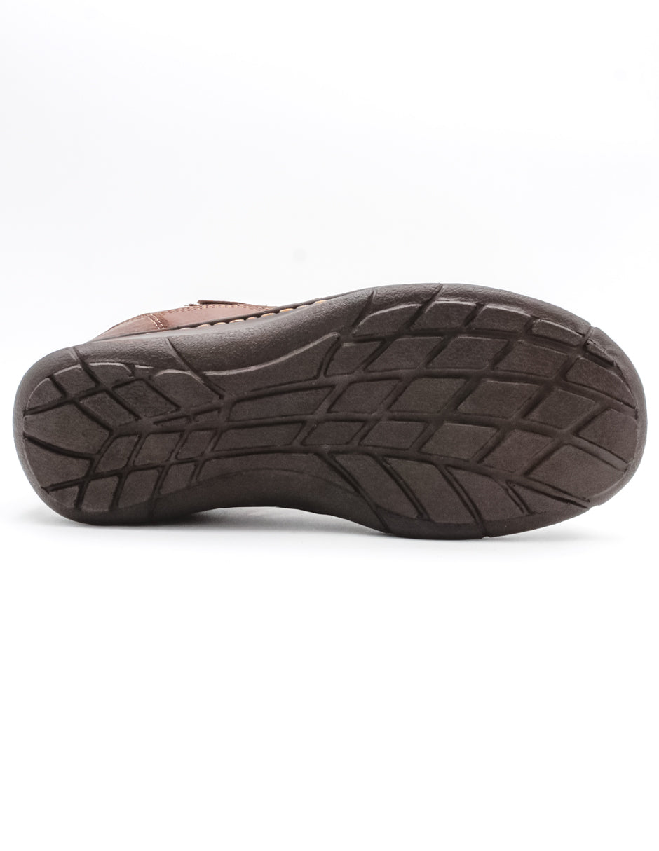 Sandalias casuales Exterior Piel Color Café Para Hombre De RBCOLLECTION