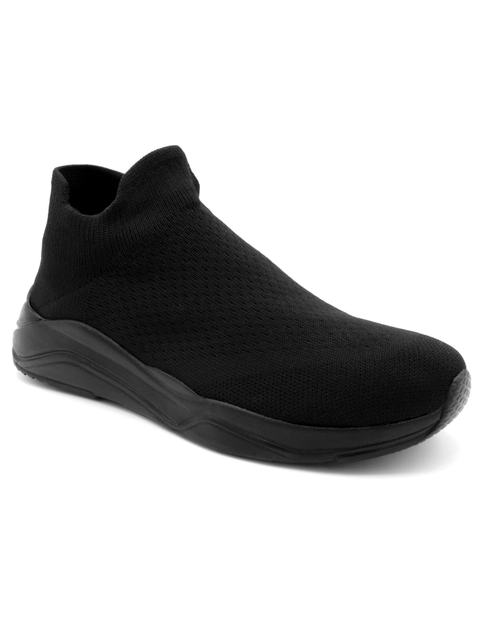 Tenis tipo deportivo Exterior Textil Color Negro Para Hombre De RBBASICS