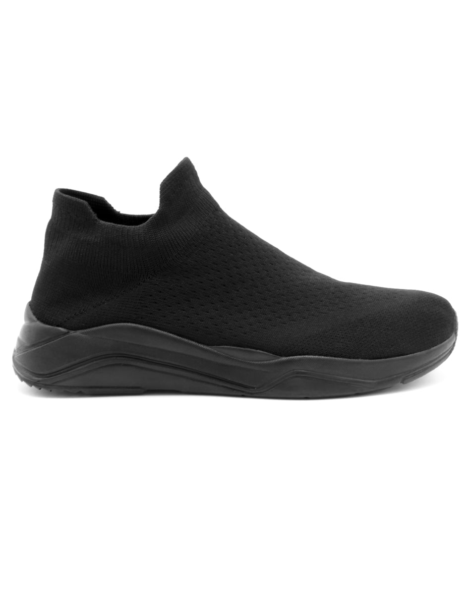 Tenis tipo deportivo  Exterior Textil Color Negro Para Hombre De RBBASICS