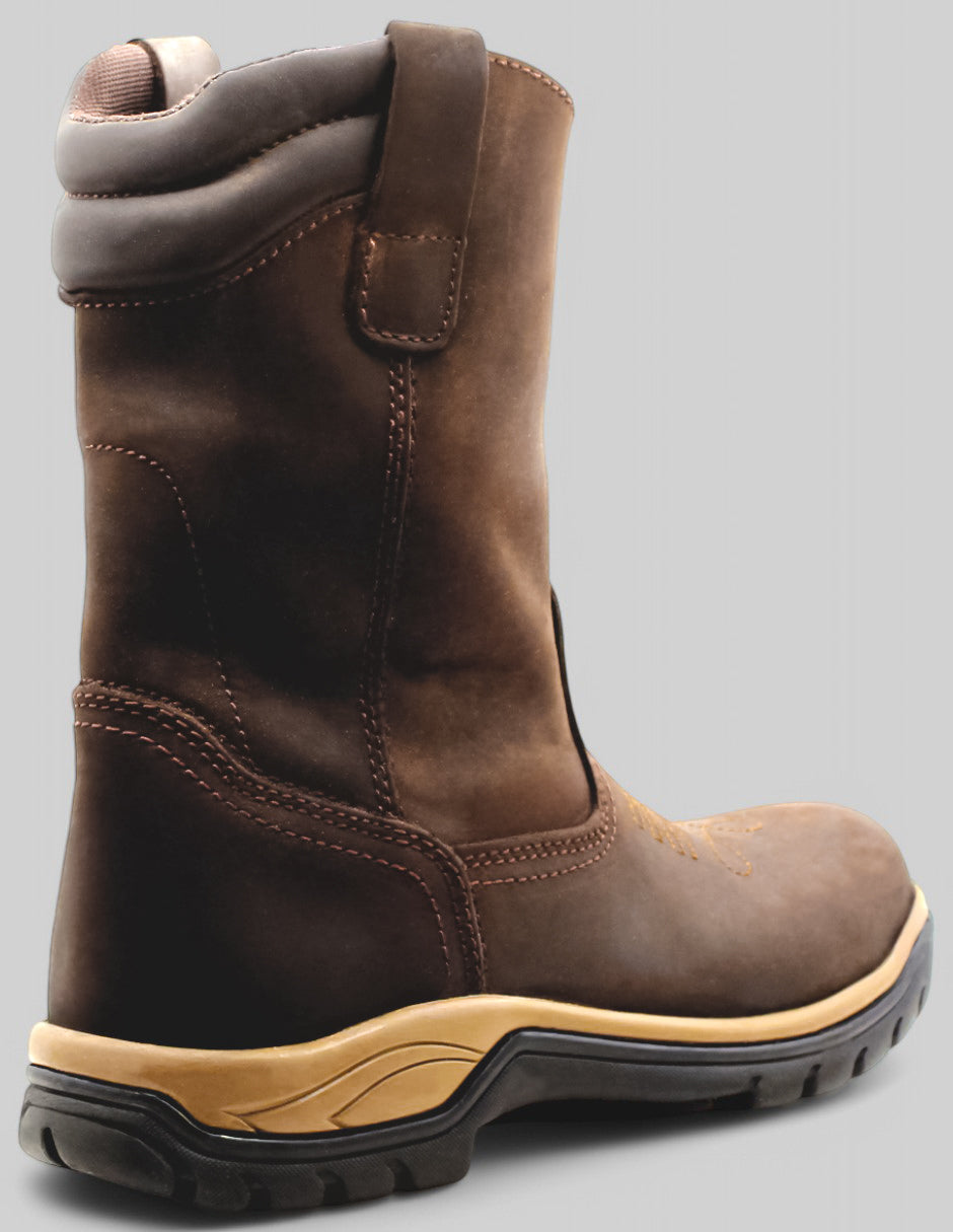 Botas western Cowboy en Piel – Café