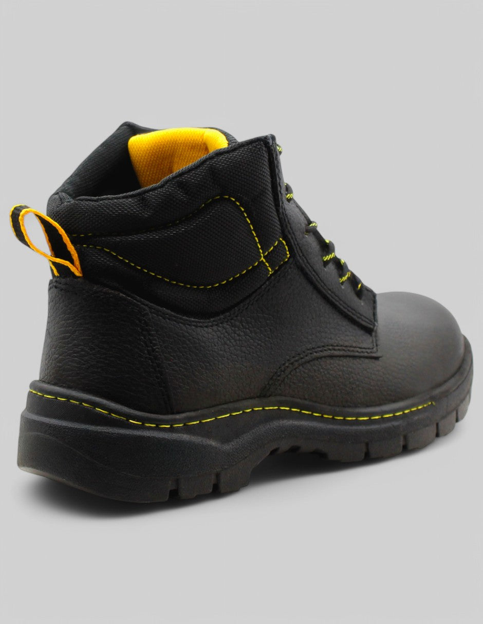 Botas industriales Work en Piel – Negro