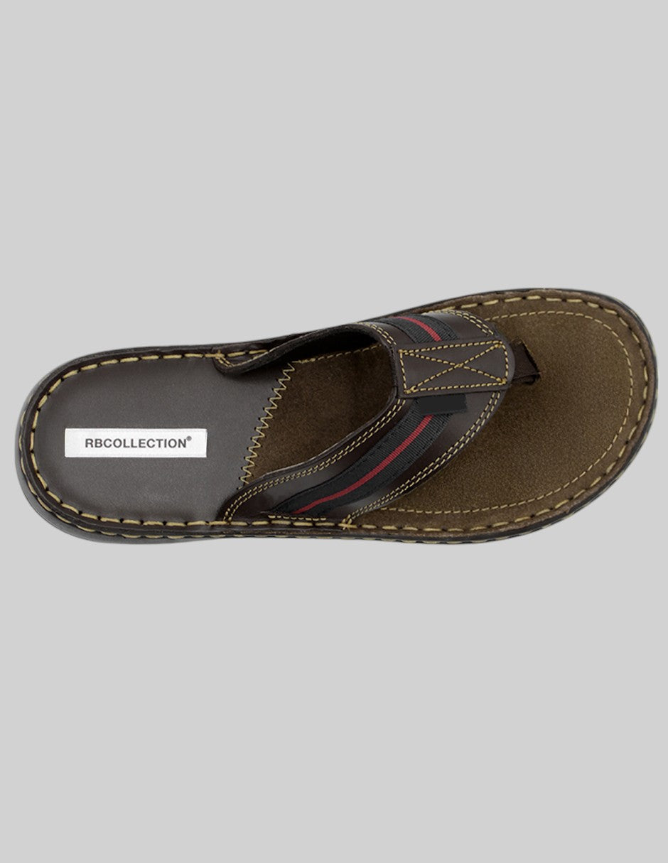 Sandalias clásicas Hand Made en Piel – Café