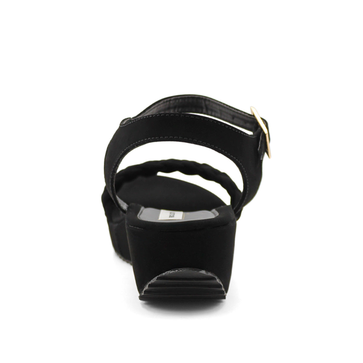 Sandalias de piso Color Negro Para Mujer De RBCOLLECTION