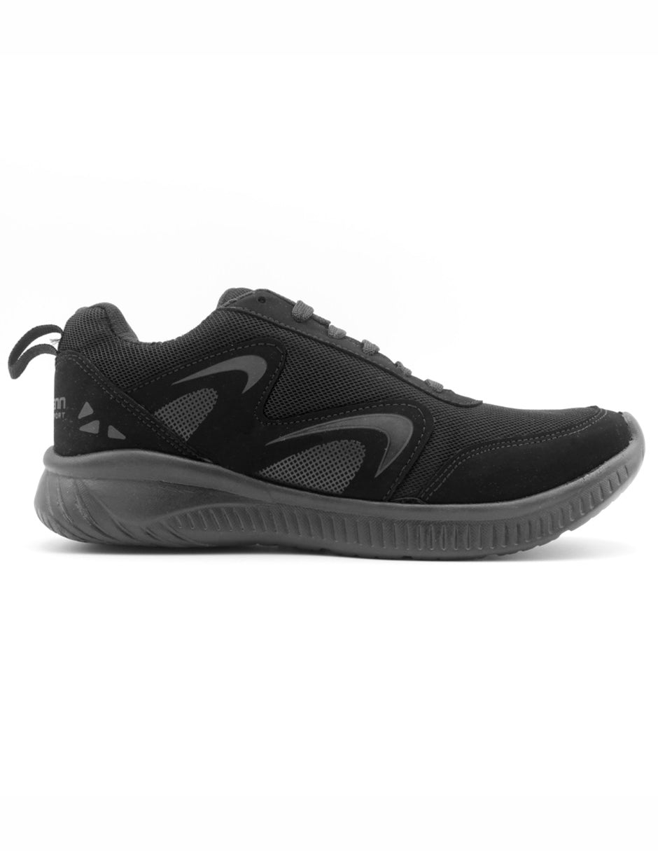 Tenis para correr  Galaxy en TEXTIL - Negro