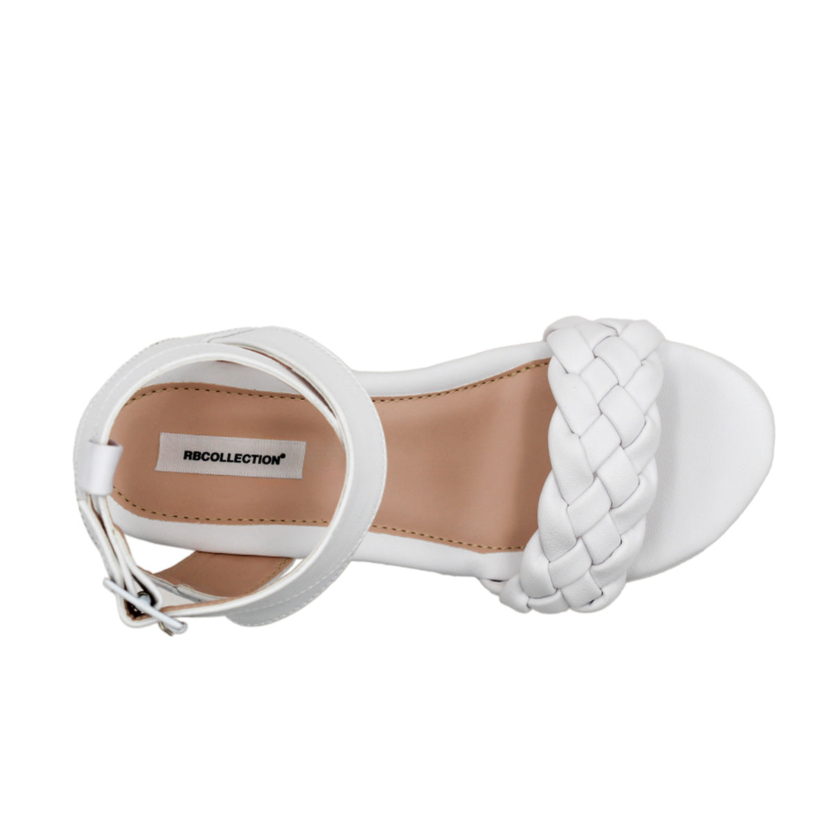Sandalias de piso  Color Blanco Para Mujer De RBCOLLECTION