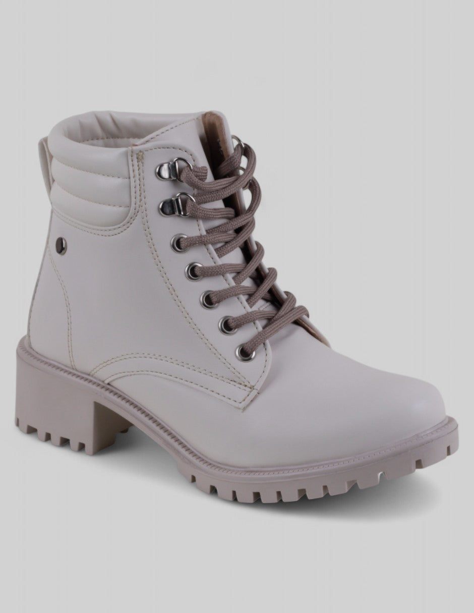 Botas casuales Exterior Piel vegana Color Blanco Para Mujer De RBCOLLECTION
