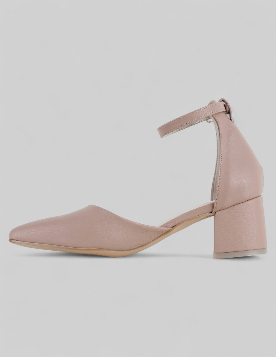 Zapatillas Lady en Piel vegana – Beige