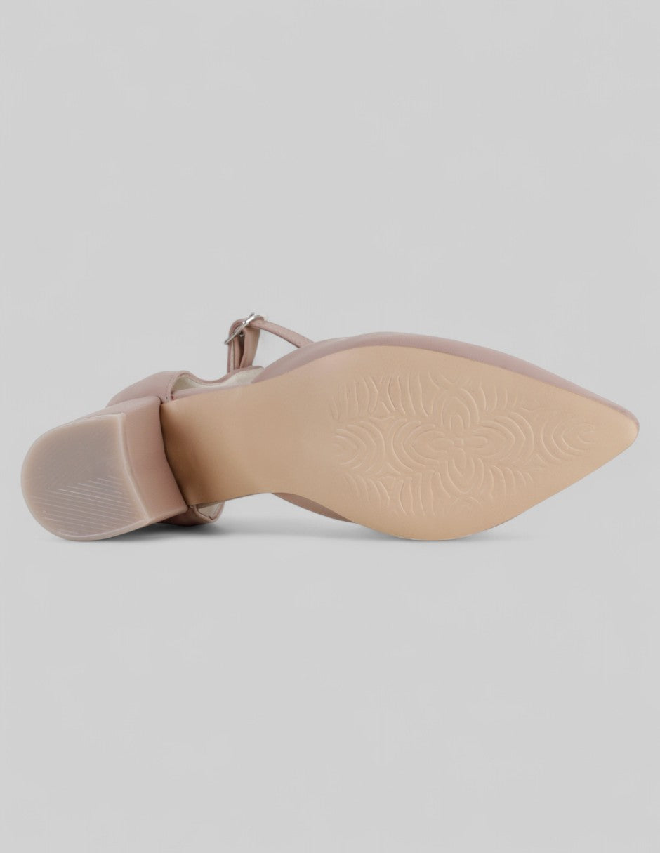 Zapatillas Lady en Piel vegana – Beige