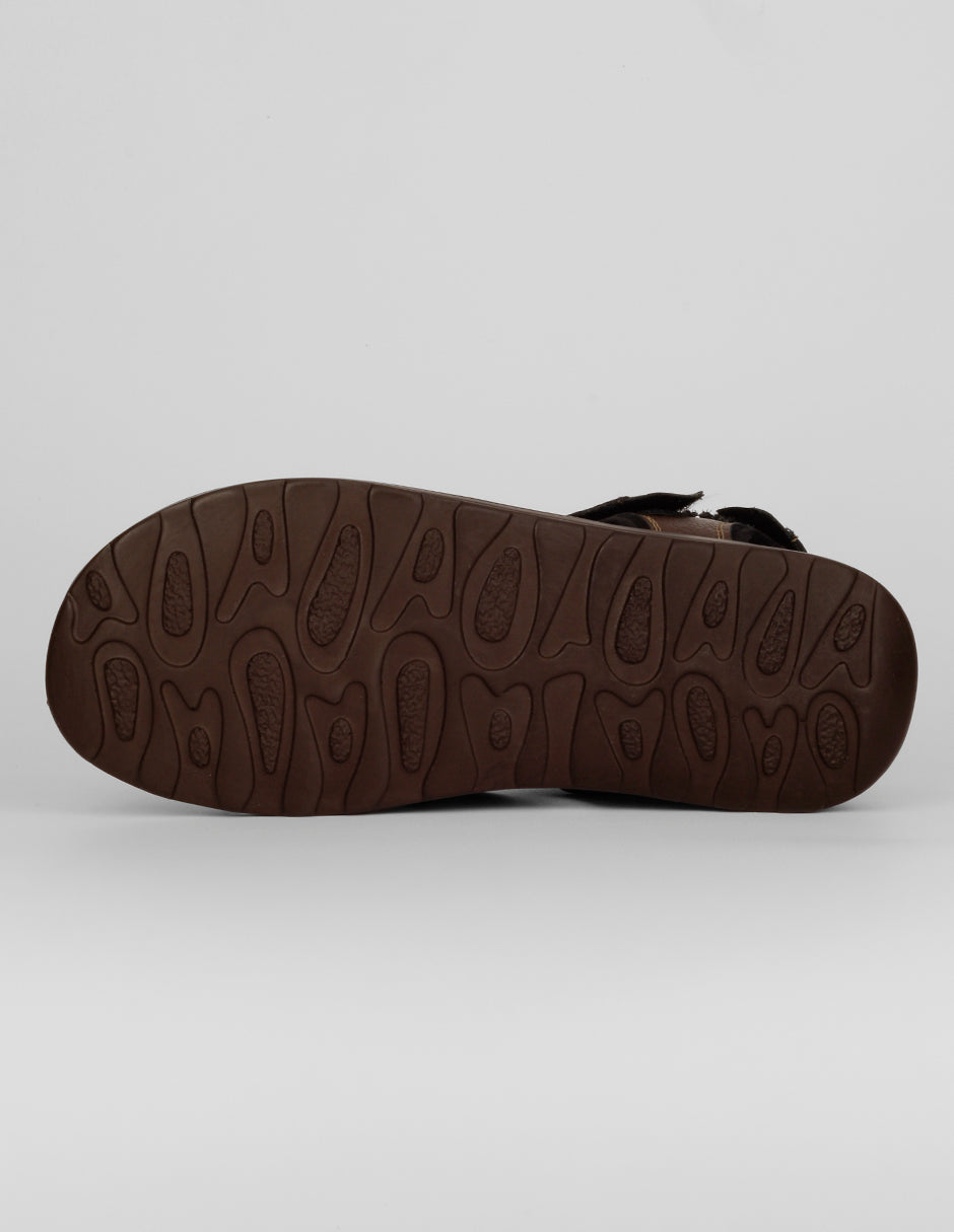 Sandalias Kids en Piel vegana – Café