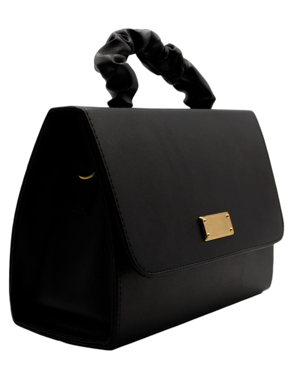 Bolso Crossbody en Sintético Color Negro