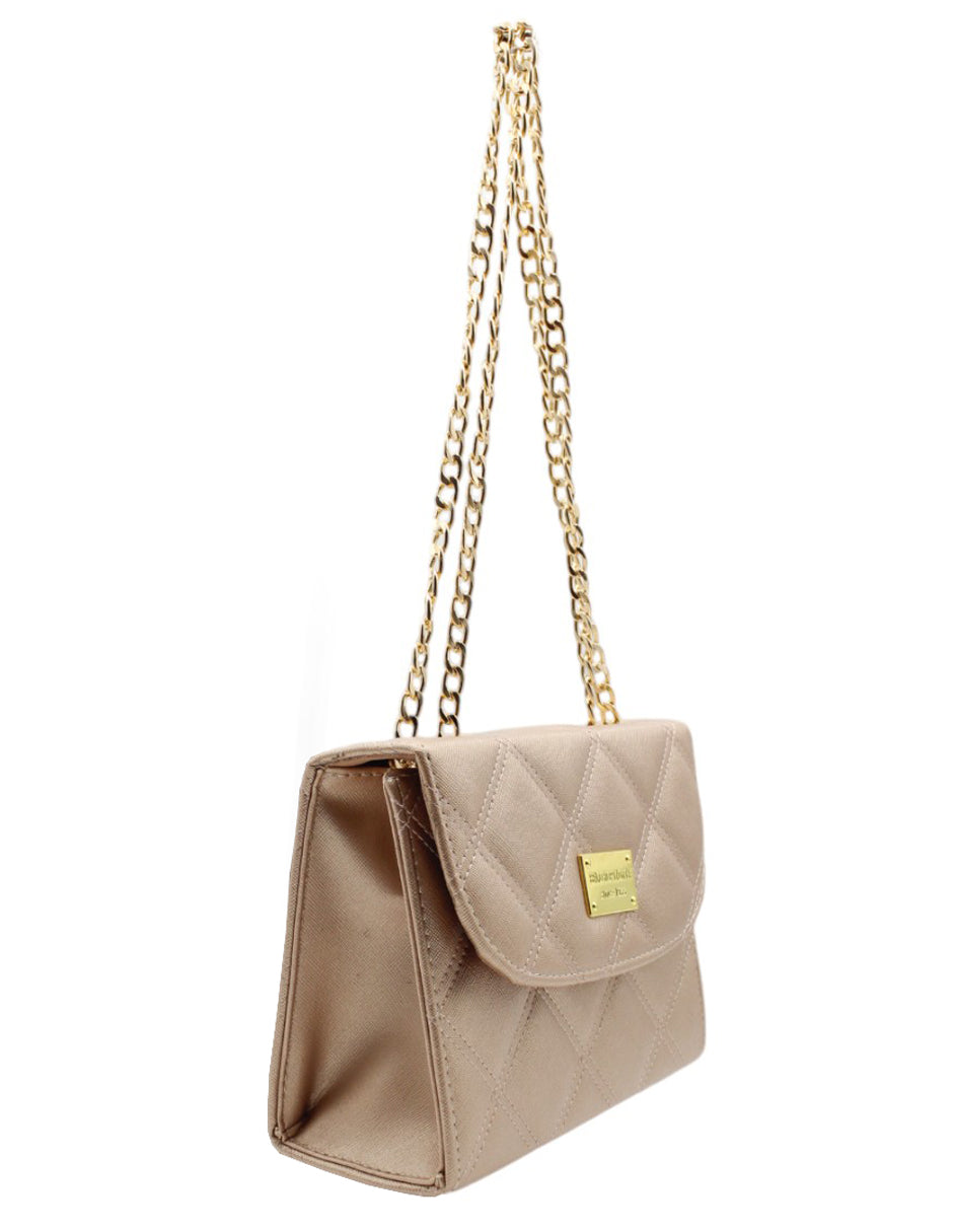 Bolso Crossbody en Sintético Color Beige