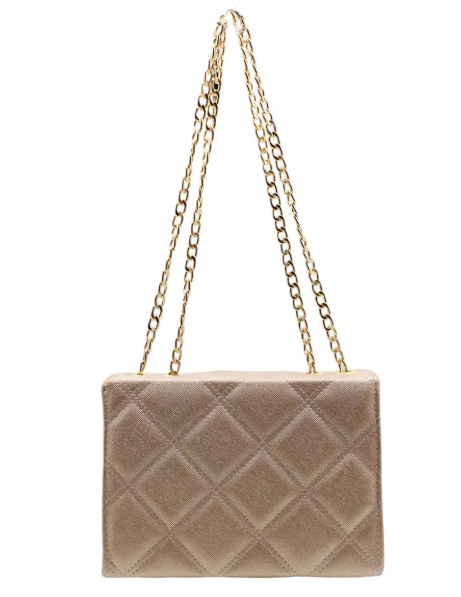 Bolso Crossbody en Sintético Color Beige