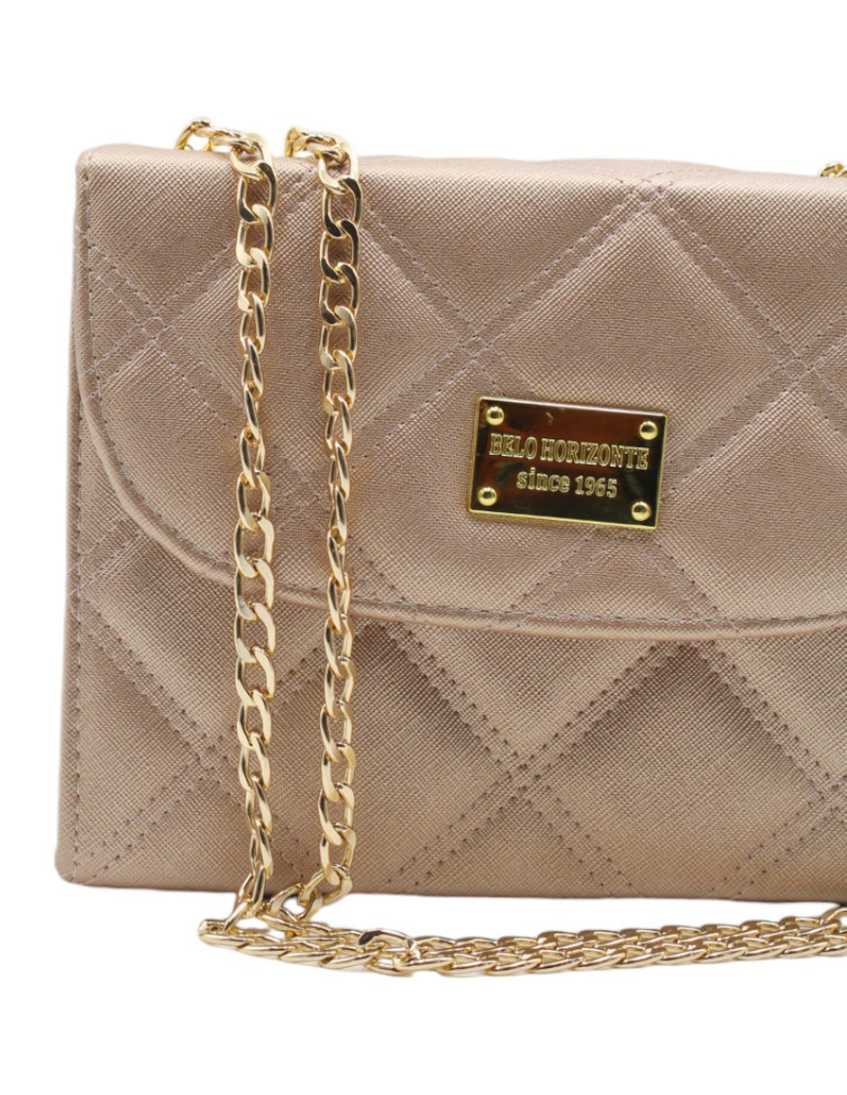 Bolso Crossbody en Sintético Color Beige